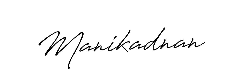 How to make Manikadnan signature? Antro_Vectra_Bolder is a professional autograph style. Create handwritten signature for Manikadnan name. Manikadnan signature style 7 images and pictures png