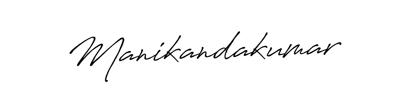 Manikandakumar stylish signature style. Best Handwritten Sign (Antro_Vectra_Bolder) for my name. Handwritten Signature Collection Ideas for my name Manikandakumar. Manikandakumar signature style 7 images and pictures png