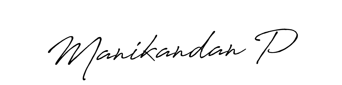 Similarly Antro_Vectra_Bolder is the best handwritten signature design. Signature creator online .You can use it as an online autograph creator for name Manikandan P. Manikandan P signature style 7 images and pictures png