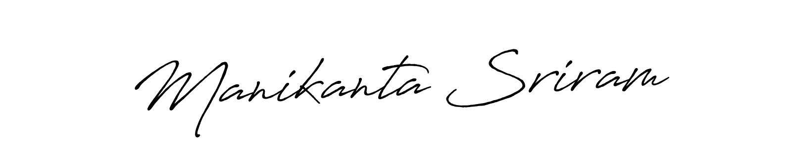 Make a short Manikanta Sriram signature style. Manage your documents anywhere anytime using Antro_Vectra_Bolder. Create and add eSignatures, submit forms, share and send files easily. Manikanta Sriram signature style 7 images and pictures png