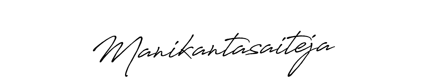 How to make Manikantasaiteja name signature. Use Antro_Vectra_Bolder style for creating short signs online. This is the latest handwritten sign. Manikantasaiteja signature style 7 images and pictures png