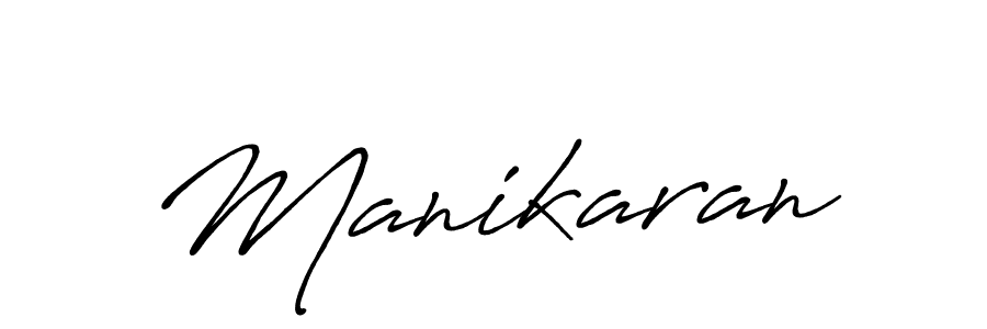 Manikaran stylish signature style. Best Handwritten Sign (Antro_Vectra_Bolder) for my name. Handwritten Signature Collection Ideas for my name Manikaran. Manikaran signature style 7 images and pictures png