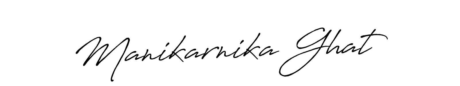 Design your own signature with our free online signature maker. With this signature software, you can create a handwritten (Antro_Vectra_Bolder) signature for name Manikarnika Ghat. Manikarnika Ghat signature style 7 images and pictures png