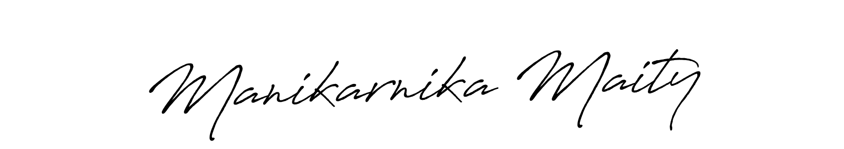 How to make Manikarnika Maity signature? Antro_Vectra_Bolder is a professional autograph style. Create handwritten signature for Manikarnika Maity name. Manikarnika Maity signature style 7 images and pictures png
