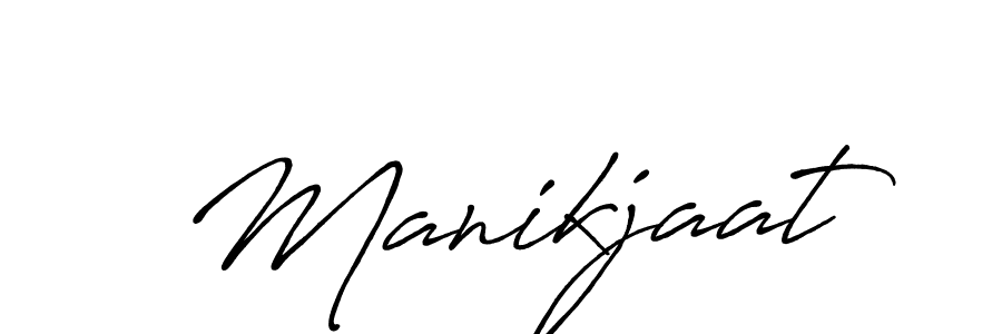 Also we have Manikjaat name is the best signature style. Create professional handwritten signature collection using Antro_Vectra_Bolder autograph style. Manikjaat signature style 7 images and pictures png