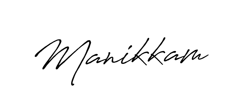 It looks lik you need a new signature style for name Manikkam. Design unique handwritten (Antro_Vectra_Bolder) signature with our free signature maker in just a few clicks. Manikkam signature style 7 images and pictures png