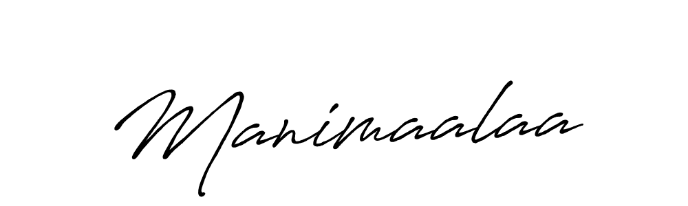 It looks lik you need a new signature style for name Manimaalaa. Design unique handwritten (Antro_Vectra_Bolder) signature with our free signature maker in just a few clicks. Manimaalaa signature style 7 images and pictures png