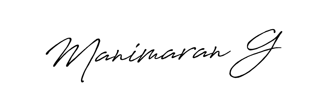 You can use this online signature creator to create a handwritten signature for the name Manimaran G. This is the best online autograph maker. Manimaran G signature style 7 images and pictures png