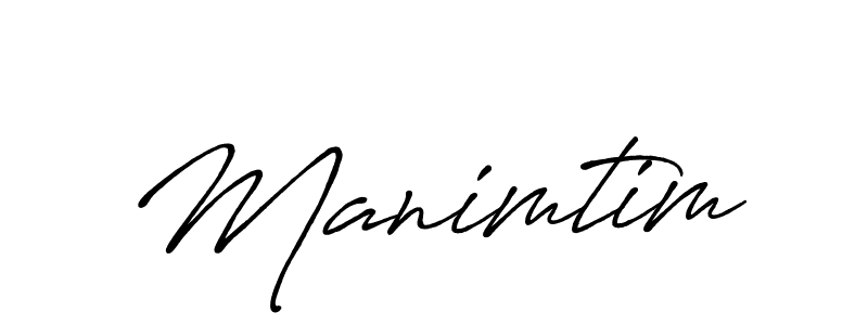 Also You can easily find your signature by using the search form. We will create Manimtim name handwritten signature images for you free of cost using Antro_Vectra_Bolder sign style. Manimtim signature style 7 images and pictures png