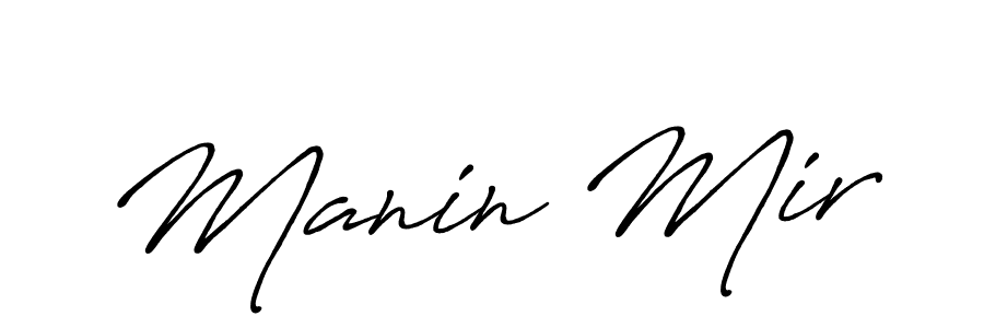 How to Draw Manin Mir signature style? Antro_Vectra_Bolder is a latest design signature styles for name Manin Mir. Manin Mir signature style 7 images and pictures png