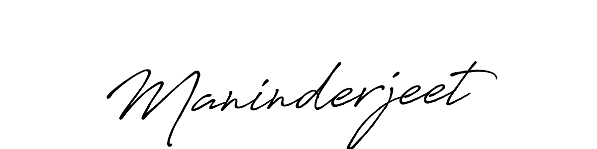 How to Draw Maninderjeet signature style? Antro_Vectra_Bolder is a latest design signature styles for name Maninderjeet. Maninderjeet signature style 7 images and pictures png