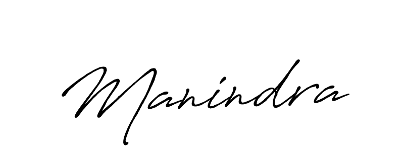 Use a signature maker to create a handwritten signature online. With this signature software, you can design (Antro_Vectra_Bolder) your own signature for name Manindra. Manindra signature style 7 images and pictures png