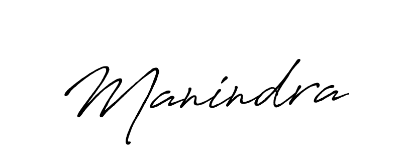 Use a signature maker to create a handwritten signature online. With this signature software, you can design (Antro_Vectra_Bolder) your own signature for name Manindra. Manindra signature style 7 images and pictures png