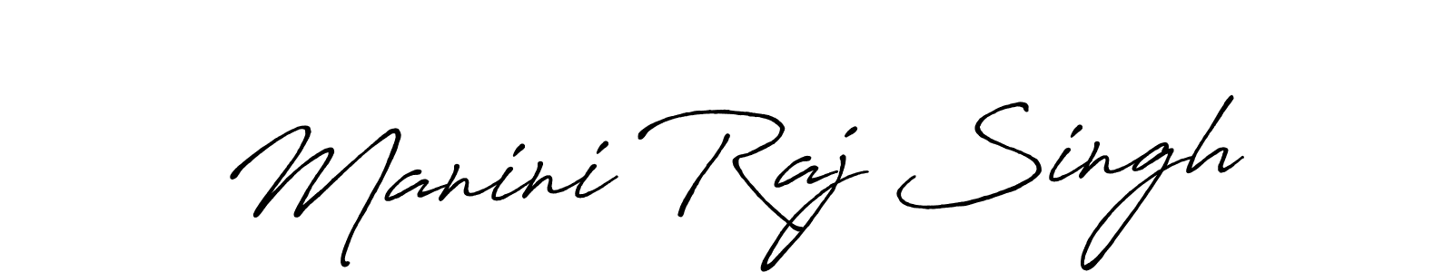 Also we have Manini Raj Singh name is the best signature style. Create professional handwritten signature collection using Antro_Vectra_Bolder autograph style. Manini Raj Singh signature style 7 images and pictures png