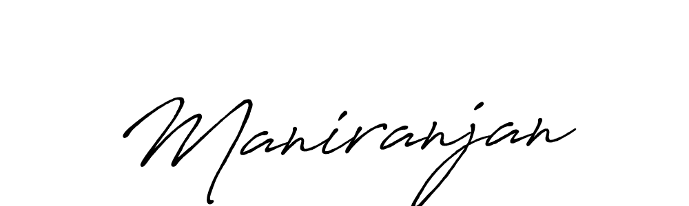 Design your own signature with our free online signature maker. With this signature software, you can create a handwritten (Antro_Vectra_Bolder) signature for name Maniranjan. Maniranjan signature style 7 images and pictures png