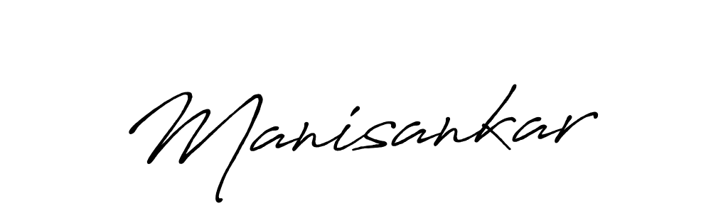 How to make Manisankar name signature. Use Antro_Vectra_Bolder style for creating short signs online. This is the latest handwritten sign. Manisankar signature style 7 images and pictures png