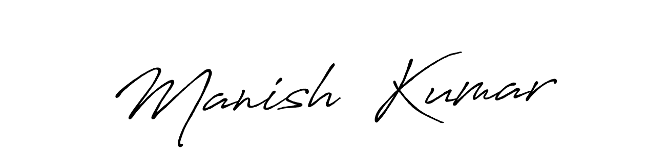 This is the best signature style for the Manish  Kumar name. Also you like these signature font (Antro_Vectra_Bolder). Mix name signature. Manish  Kumar signature style 7 images and pictures png