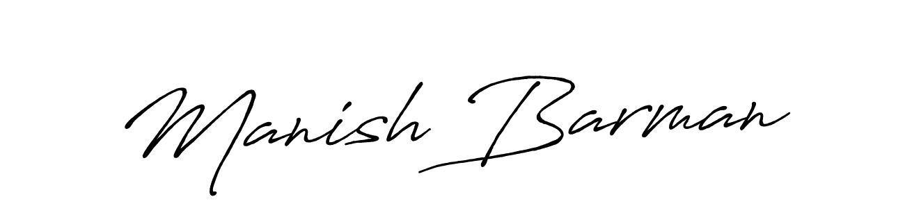 Make a short Manish Barman signature style. Manage your documents anywhere anytime using Antro_Vectra_Bolder. Create and add eSignatures, submit forms, share and send files easily. Manish Barman signature style 7 images and pictures png