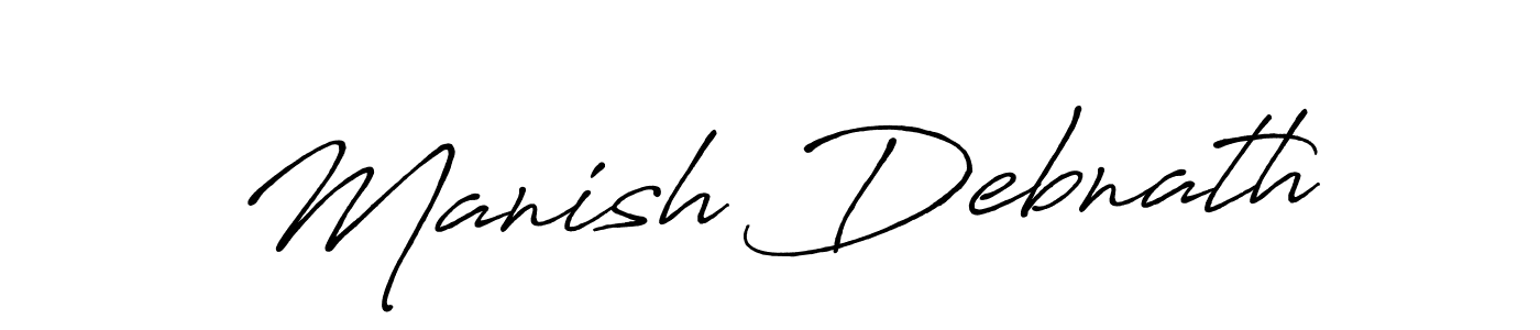 Similarly Antro_Vectra_Bolder is the best handwritten signature design. Signature creator online .You can use it as an online autograph creator for name Manish Debnath. Manish Debnath signature style 7 images and pictures png