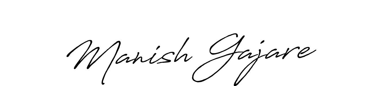 Make a beautiful signature design for name Manish Gajare. Use this online signature maker to create a handwritten signature for free. Manish Gajare signature style 7 images and pictures png