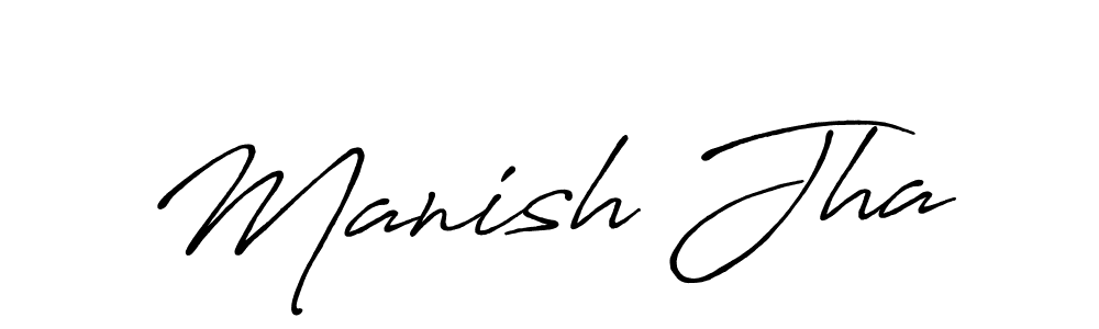 Here are the top 10 professional signature styles for the name Manish Jha. These are the best autograph styles you can use for your name. Manish Jha signature style 7 images and pictures png
