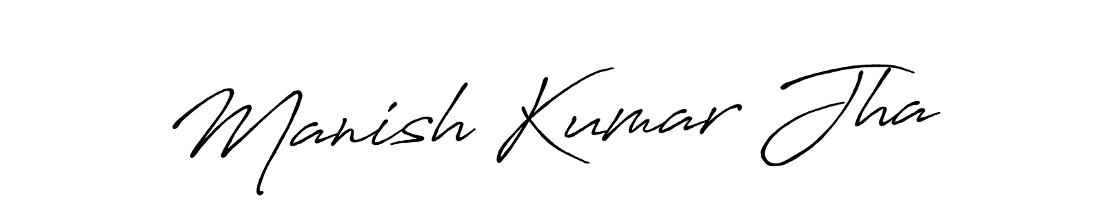 Similarly Antro_Vectra_Bolder is the best handwritten signature design. Signature creator online .You can use it as an online autograph creator for name Manish Kumar Jha. Manish Kumar Jha signature style 7 images and pictures png
