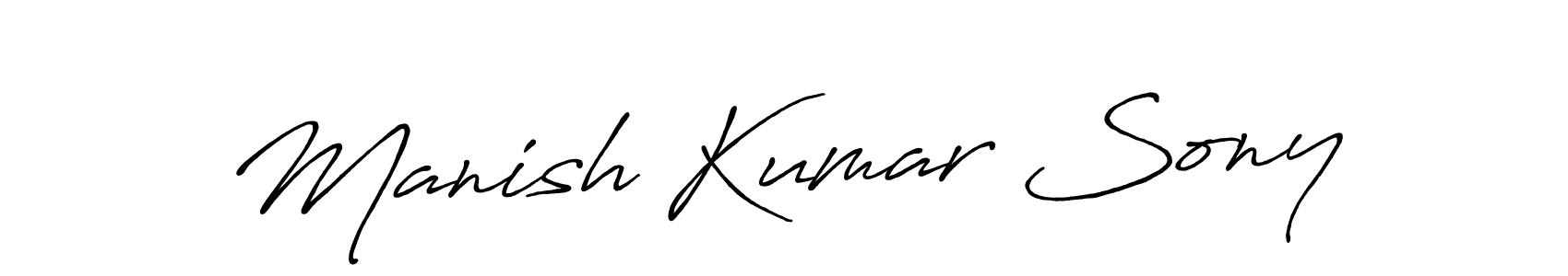 You should practise on your own different ways (Antro_Vectra_Bolder) to write your name (Manish Kumar Sony) in signature. don't let someone else do it for you. Manish Kumar Sony signature style 7 images and pictures png