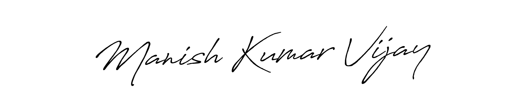 Similarly Antro_Vectra_Bolder is the best handwritten signature design. Signature creator online .You can use it as an online autograph creator for name Manish Kumar Vijay. Manish Kumar Vijay signature style 7 images and pictures png