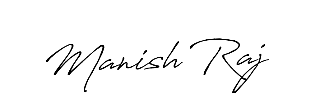 Once you've used our free online signature maker to create your best signature Antro_Vectra_Bolder style, it's time to enjoy all of the benefits that Manish Raj name signing documents. Manish Raj signature style 7 images and pictures png