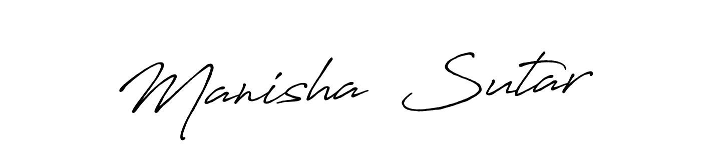 Best and Professional Signature Style for Manisha  Sutar. Antro_Vectra_Bolder Best Signature Style Collection. Manisha  Sutar signature style 7 images and pictures png