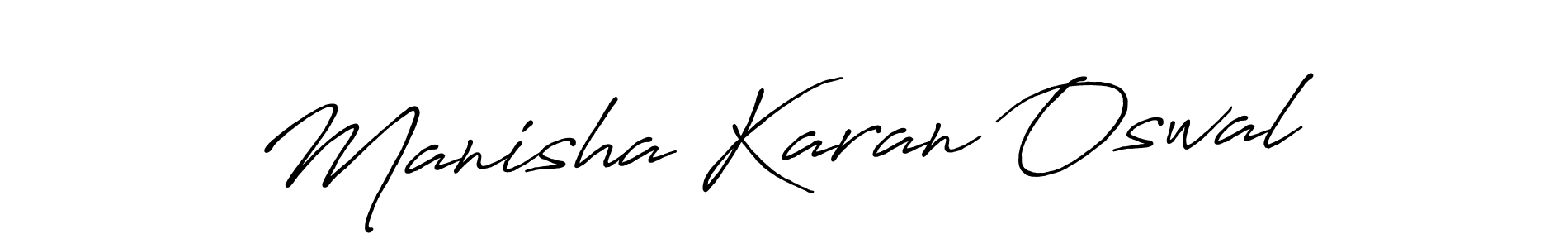 Similarly Antro_Vectra_Bolder is the best handwritten signature design. Signature creator online .You can use it as an online autograph creator for name Manisha Karan Oswal. Manisha Karan Oswal signature style 7 images and pictures png