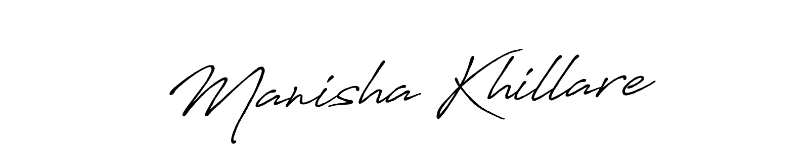 Best and Professional Signature Style for Manisha Khillare. Antro_Vectra_Bolder Best Signature Style Collection. Manisha Khillare signature style 7 images and pictures png