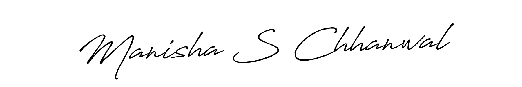 How to Draw Manisha S Chhanwal signature style? Antro_Vectra_Bolder is a latest design signature styles for name Manisha S Chhanwal. Manisha S Chhanwal signature style 7 images and pictures png