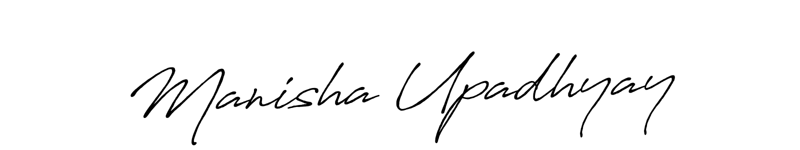 Once you've used our free online signature maker to create your best signature Antro_Vectra_Bolder style, it's time to enjoy all of the benefits that Manisha Upadhyay name signing documents. Manisha Upadhyay signature style 7 images and pictures png