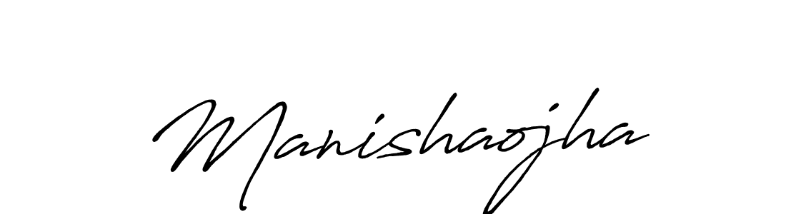 You should practise on your own different ways (Antro_Vectra_Bolder) to write your name (Manishaojha) in signature. don't let someone else do it for you. Manishaojha signature style 7 images and pictures png