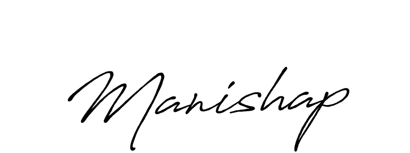 Make a beautiful signature design for name Manishap. With this signature (Antro_Vectra_Bolder) style, you can create a handwritten signature for free. Manishap signature style 7 images and pictures png