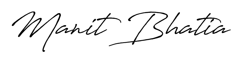 Similarly Antro_Vectra_Bolder is the best handwritten signature design. Signature creator online. You can use it as an online autograph creator for name Manit Bhatia. Manit Bhatia signature style 7 images and pictures png