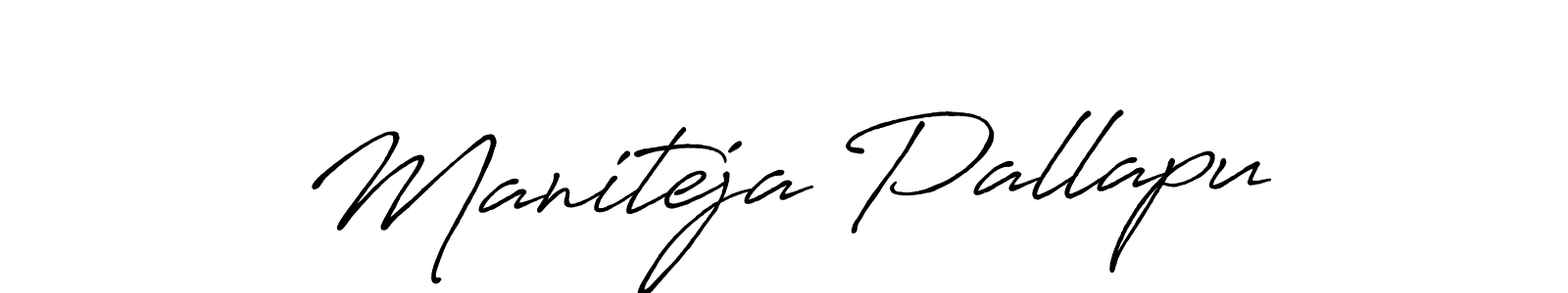 It looks lik you need a new signature style for name Maniteja Pallapu. Design unique handwritten (Antro_Vectra_Bolder) signature with our free signature maker in just a few clicks. Maniteja Pallapu signature style 7 images and pictures png