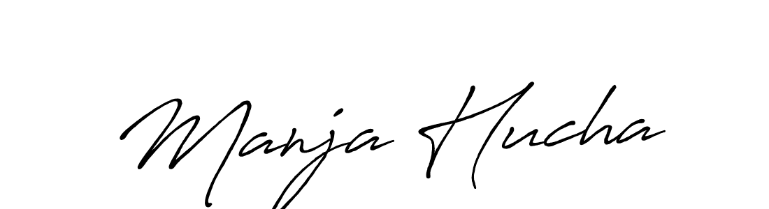 The best way (Antro_Vectra_Bolder) to make a short signature is to pick only two or three words in your name. The name Manja Hucha include a total of six letters. For converting this name. Manja Hucha signature style 7 images and pictures png