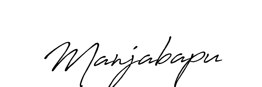 Once you've used our free online signature maker to create your best signature Antro_Vectra_Bolder style, it's time to enjoy all of the benefits that Manjabapu name signing documents. Manjabapu signature style 7 images and pictures png