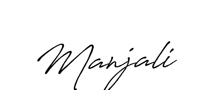 Once you've used our free online signature maker to create your best signature Antro_Vectra_Bolder style, it's time to enjoy all of the benefits that Manjali name signing documents. Manjali signature style 7 images and pictures png