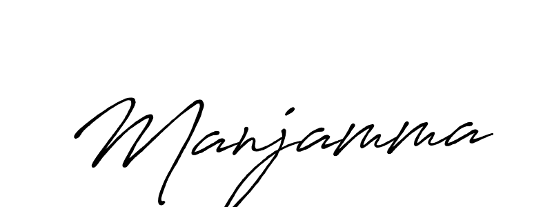 if you are searching for the best signature style for your name Manjamma. so please give up your signature search. here we have designed multiple signature styles  using Antro_Vectra_Bolder. Manjamma signature style 7 images and pictures png