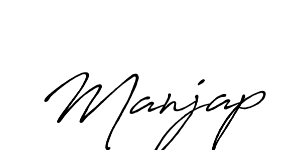 How to make Manjap name signature. Use Antro_Vectra_Bolder style for creating short signs online. This is the latest handwritten sign. Manjap signature style 7 images and pictures png
