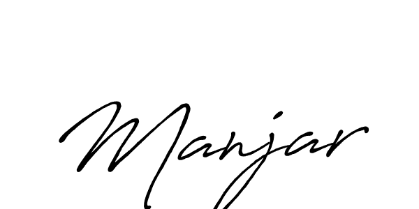 Once you've used our free online signature maker to create your best signature Antro_Vectra_Bolder style, it's time to enjoy all of the benefits that Manjar name signing documents. Manjar signature style 7 images and pictures png