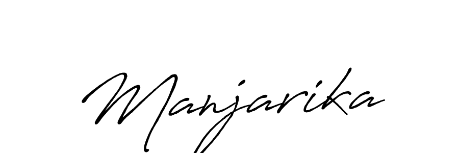 It looks lik you need a new signature style for name Manjarika. Design unique handwritten (Antro_Vectra_Bolder) signature with our free signature maker in just a few clicks. Manjarika signature style 7 images and pictures png