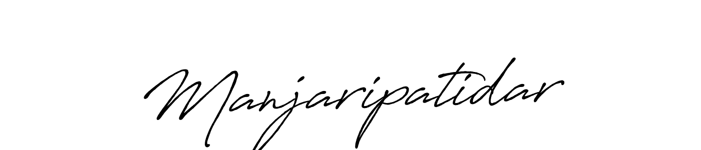How to make Manjaripatidar signature? Antro_Vectra_Bolder is a professional autograph style. Create handwritten signature for Manjaripatidar name. Manjaripatidar signature style 7 images and pictures png