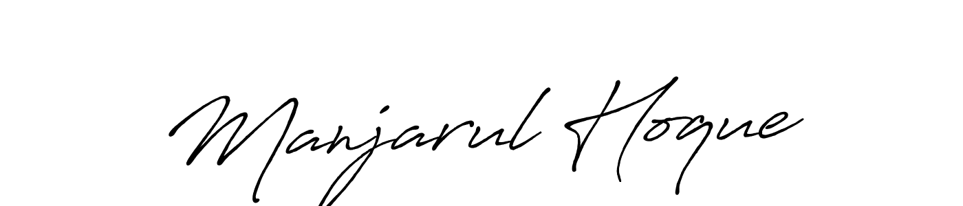 The best way (Antro_Vectra_Bolder) to make a short signature is to pick only two or three words in your name. The name Manjarul Hoque include a total of six letters. For converting this name. Manjarul Hoque signature style 7 images and pictures png