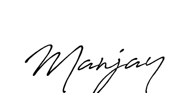 Make a beautiful signature design for name Manjay. Use this online signature maker to create a handwritten signature for free. Manjay signature style 7 images and pictures png