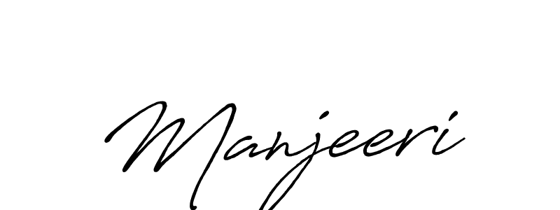 It looks lik you need a new signature style for name Manjeeri. Design unique handwritten (Antro_Vectra_Bolder) signature with our free signature maker in just a few clicks. Manjeeri signature style 7 images and pictures png