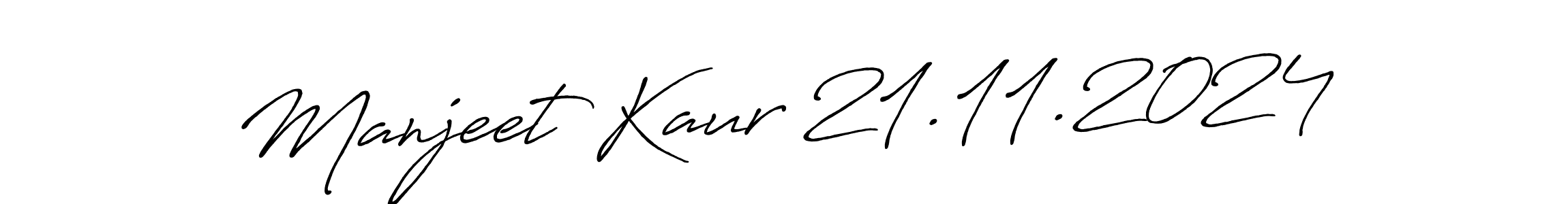 Also You can easily find your signature by using the search form. We will create Manjeet Kaur 21.11.2024 name handwritten signature images for you free of cost using Antro_Vectra_Bolder sign style. Manjeet Kaur 21.11.2024 signature style 7 images and pictures png